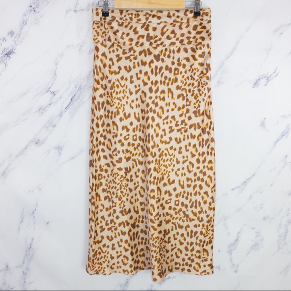 Free People Dresses & Skirts - Free People | Normani Bias-Printed Skirt | Sz 12